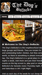 Mobile Screenshot of dogsbollockspub.com